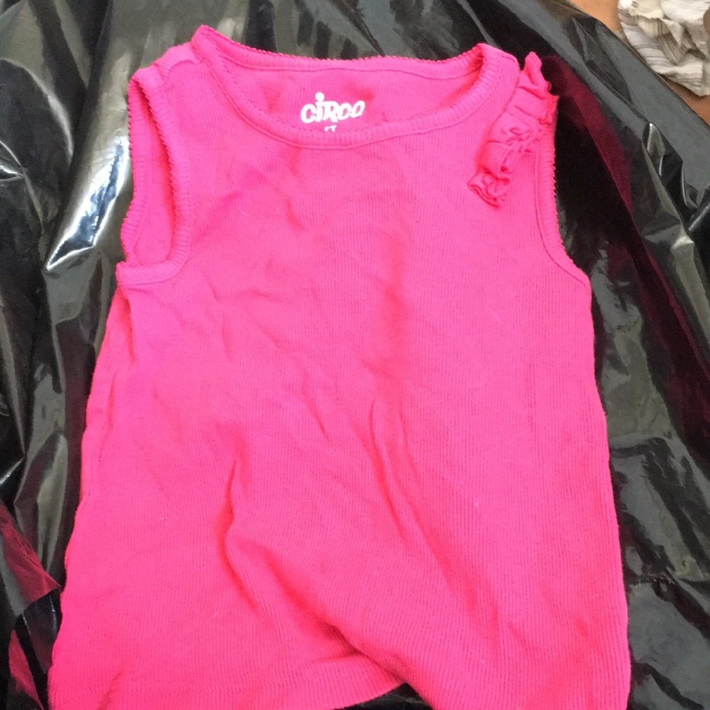 Little girls circo ribbed tank 5t